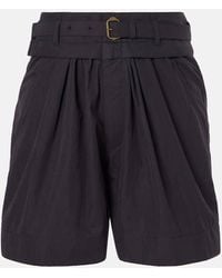 Isabel Marant - Danica Cotton-Blend Bermuda Shorts - Lyst