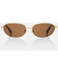 Jacquemus - Oval Sunglasses - Lyst