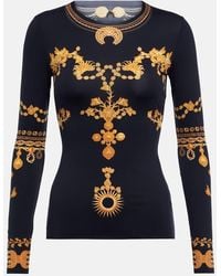 Marine Serre - Ornament Moon T-Shirt - Lyst