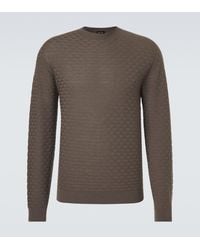 Giorgio Armani - Virgin Wool Sweater - Lyst