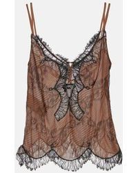 Tom Ford - Top Mit Spitze - Lyst
