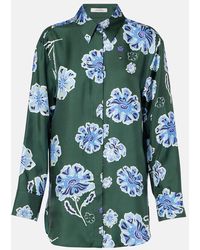 Dorothee Schumacher - Camisa De Seda Estampada - Lyst