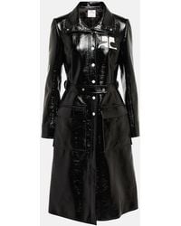 Courreges - Logo Cotton-Blend Trench Coat - Lyst