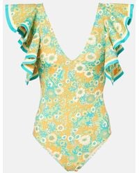 ALÉMAIS - Costume Intero Cristina Con Stampa - Lyst