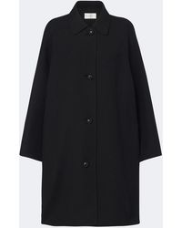 The Row - Ina Wool-Blend Coat - Lyst