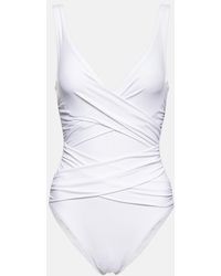 Karla Colletto - Smart Ruched Swimsuit - Lyst