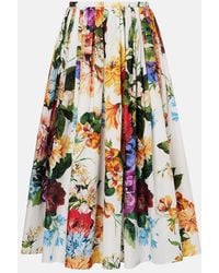 Dolce & Gabbana - Gonna Bouquet Fiori - Lyst