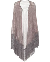 Missoni Fringed Shawl - Metallic