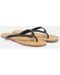Christopher Esber - Palma Leather Thong Sandals - Lyst