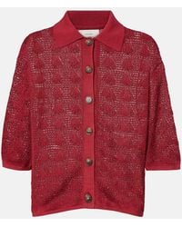 Loulou de Saison - Siani Knitted Cardigan - Lyst