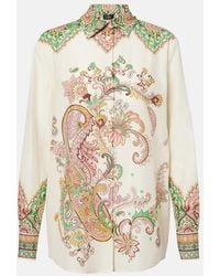 Etro - Paisley Print Shirt - Lyst