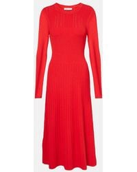 Veronica Beard - Nami Ribbed-Knit Sweater Dress - Lyst