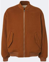 Valentino Garavani - Wool And Cashmere Bomber Jacket - Lyst