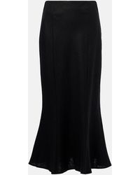 Faithfull the Brand - Linen Midi Skirt - Lyst