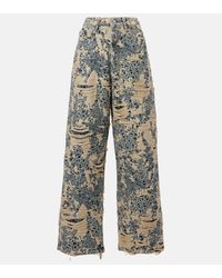 Acne Studios - Jean Ample Effile 1981 Monogram - Lyst