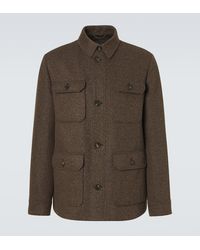 Loro Piana - Andover Linen And Cashmere-Blend Jacket - Lyst