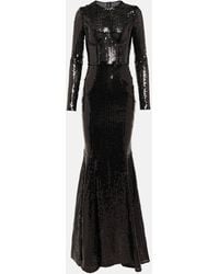 Dolce & Gabbana - Sequined Gown - Lyst