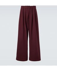 Dries Van Noten - Cotton Jersey Sweatpants - Lyst