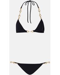 Gucci - Horsebit Bikini - Lyst