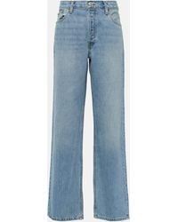 RE/DONE - Mid-rise Straight Jeans - Lyst