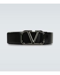 Valentino Garavani - Vlogo Leather Belt - Lyst
