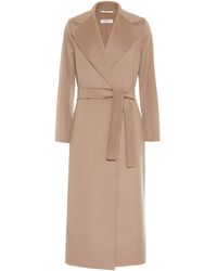 Max Mara Poldo Wool Coat - Natural