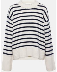 Lisa Yang - Pullover Sony in cashmere a righe - Lyst