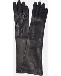 Bottega Veneta Handschuhe aus Leder - Schwarz