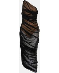 Norma Kamali - Diana Jersey One-shoulder Midi Dress - Lyst