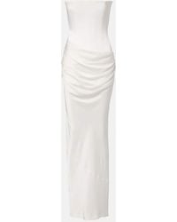 Alex Perry - Robe De Mariee En Crepe De Satin - Lyst