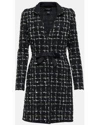 Giambattista Valli - Minikleid Aus Tweed - Lyst