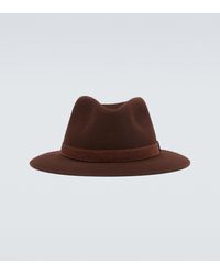 Borsalino Alessandria Hat in Brown for Men - Save 7% | Lyst