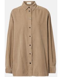 The Row - Camisa Sisilia De Pana De Algodon - Lyst