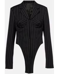 Jean Paul Gaultier - Striped Virgin Wool Blazer - Lyst