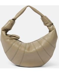 Lemaire - Fortune Croissant Mini Leather Shoulder Bag - Lyst