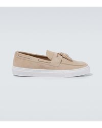 Frescobol Carioca - Monta Tassel Suede Loafers - Lyst
