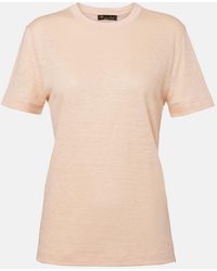 Loro Piana - Linen T-Shirt - Lyst