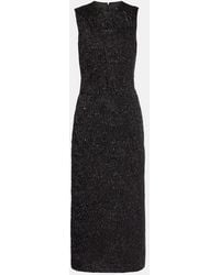 Simone Rocha - Cloque Midi Dress - Lyst