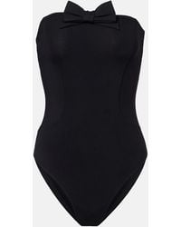 Eres - Dresscode Bow-Detail Bandeau Swimsuit - Lyst
