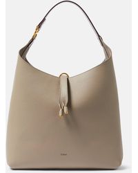 Chloé - Marcie Medium Leather Tote Bag - Lyst