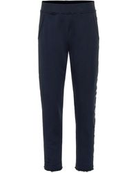 Woolrich Pantalon de survêtement en coton - Bleu