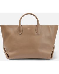 Khaite - Amelia Medium Leather Tote Bag - Lyst