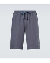 Fedeli - Vico Linen Bermuda Shorts - Lyst