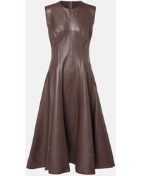 Norma Kamali - Abito Midi Grace - Lyst