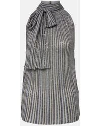 Missoni - Top con cuello halter - Lyst