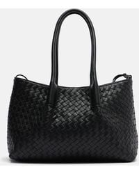 Bottega Veneta - Wendbare Tote Bag Pinacoteca Small Aus Leder - Lyst
