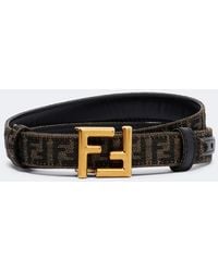 Fendi - Ff Zucca Reversible Belt - Lyst