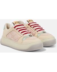 Gucci - Baskets Screener Pour - Lyst