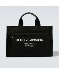 Dolce & Gabbana - Bolso de viaje con logo - Lyst