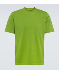 Uomo T-shirt da T-shirt Bottega Veneta T-shirtBottega Veneta in Cotone da Uomo colore Verde 